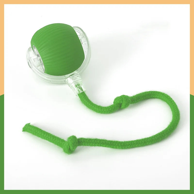 Cat Toy Ball Self Hi Ball Teasing Cat Rolling Ball Hair Pet Relieve Boredom Plush Teasing Cat Ball Cat Toys Pet