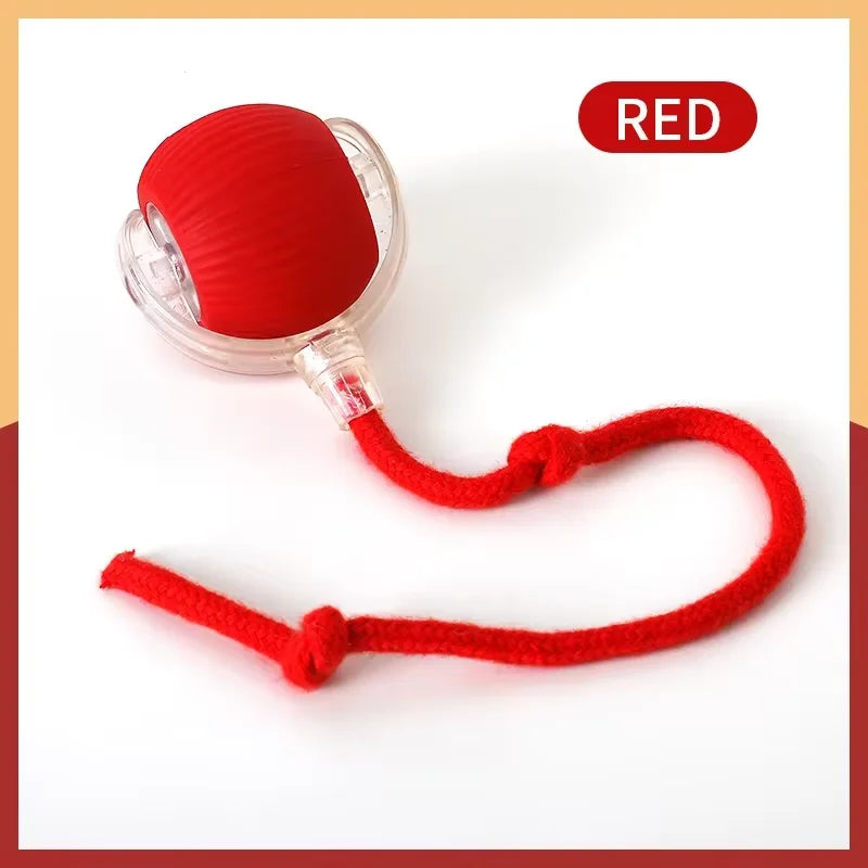 Cat Toy Ball Self Hi Ball Teasing Cat Rolling Ball Hair Pet Relieve Boredom Plush Teasing Cat Ball Cat Toys Pet